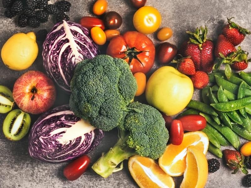 Fruits and vegetables. (Claudia Totir, Getty Images)