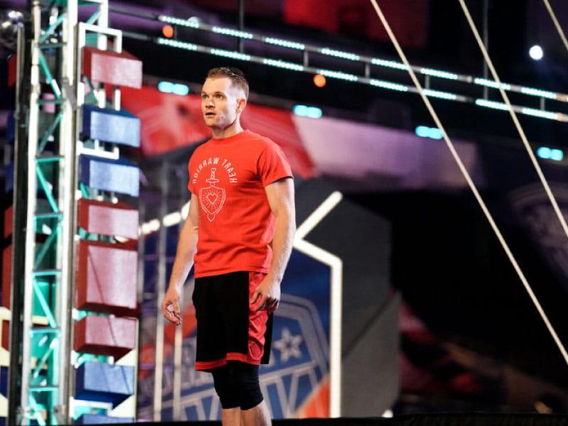 Congenital heart defect survivor Chris O'Connell competed on "American Ninja Warrior." (Photo courtesy of Elizabeth Morris, NBC)