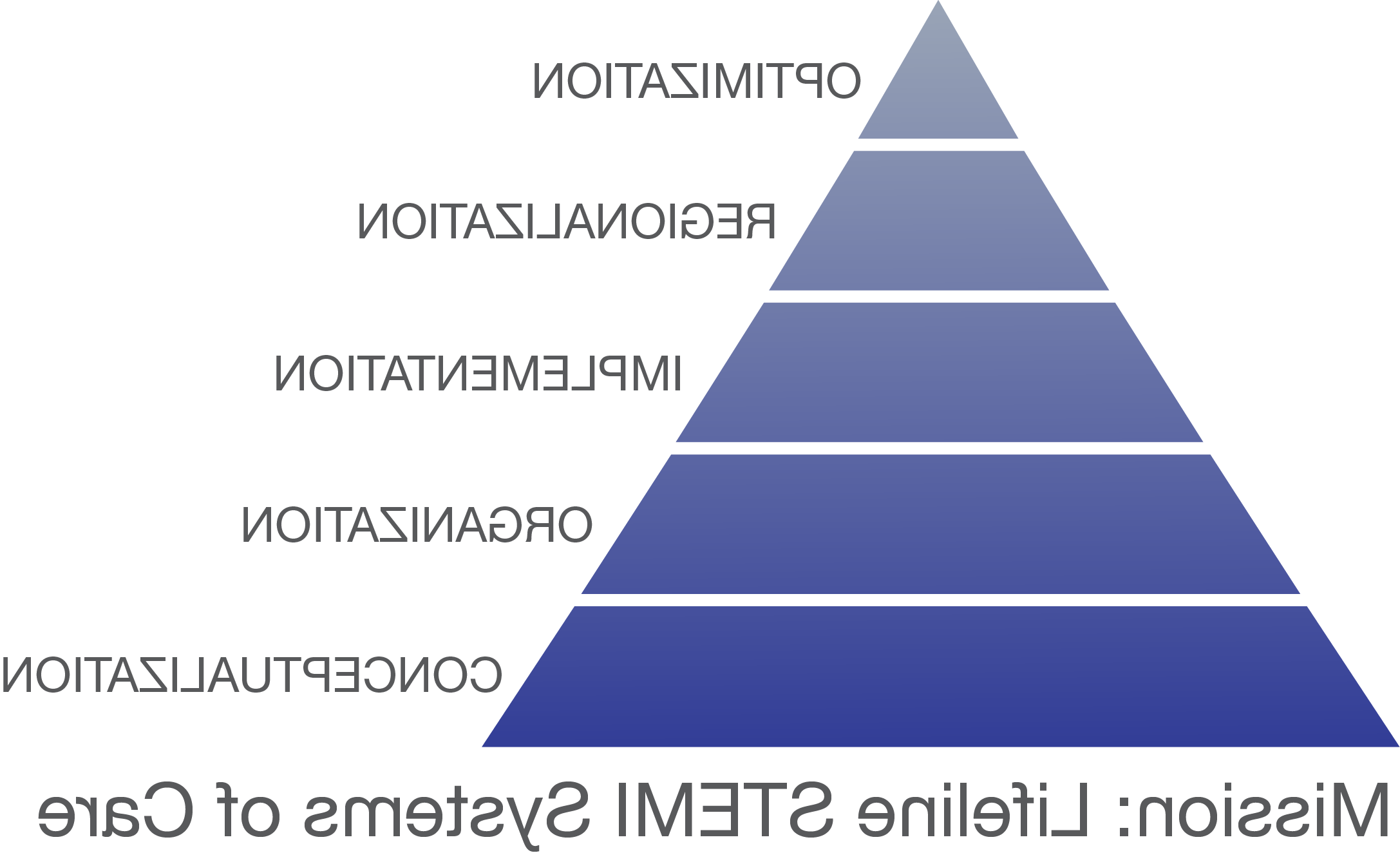 使命生命线STEMI系统的关怀金字塔